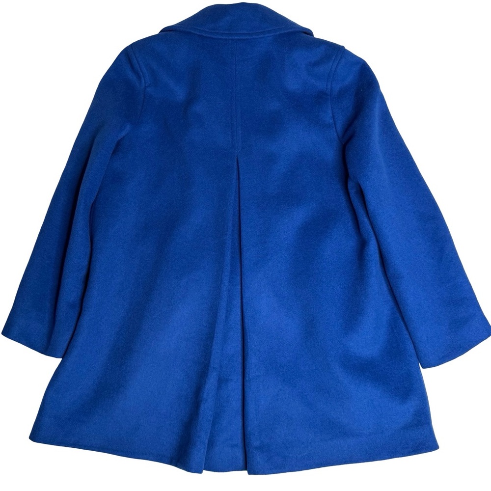Jessica London Blue Wool Blend Double Breasted Peacoat Women's Sz 16W - Picture 2 of 6